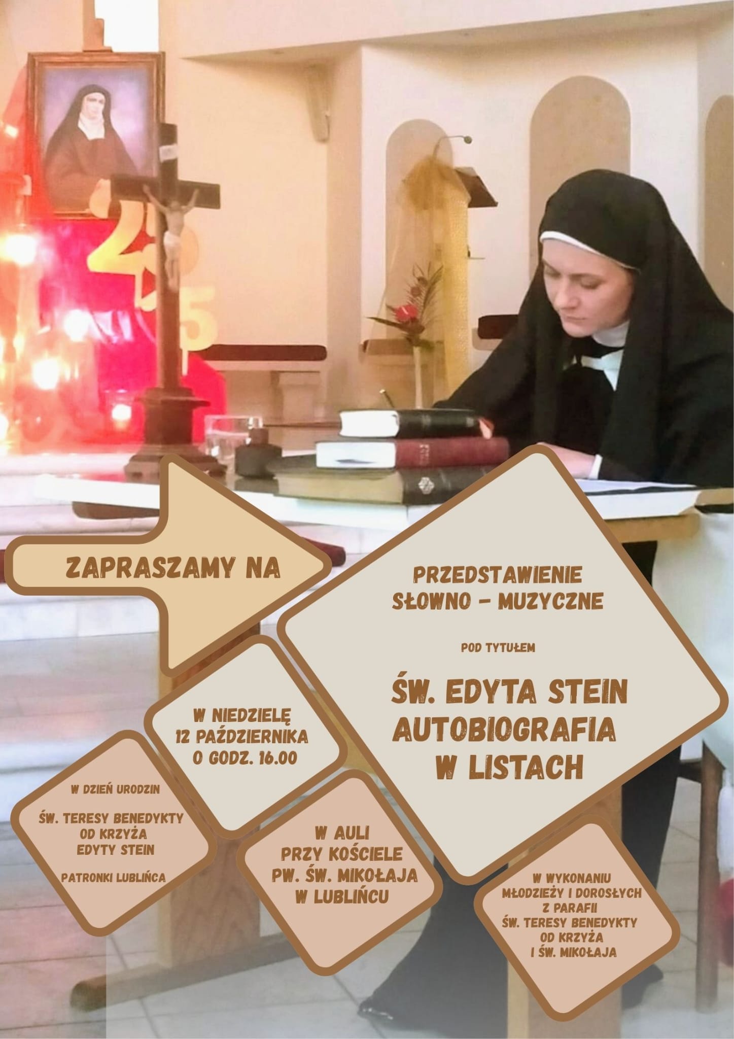 Przedstawienie o Edycie Stein